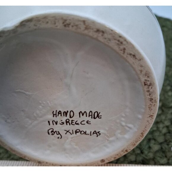 Handmade Greek Ceramic Vase With Warrior & Chariot Design By Xipolias - Picture 5 of 6